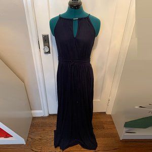 Banana Republic long navy dress